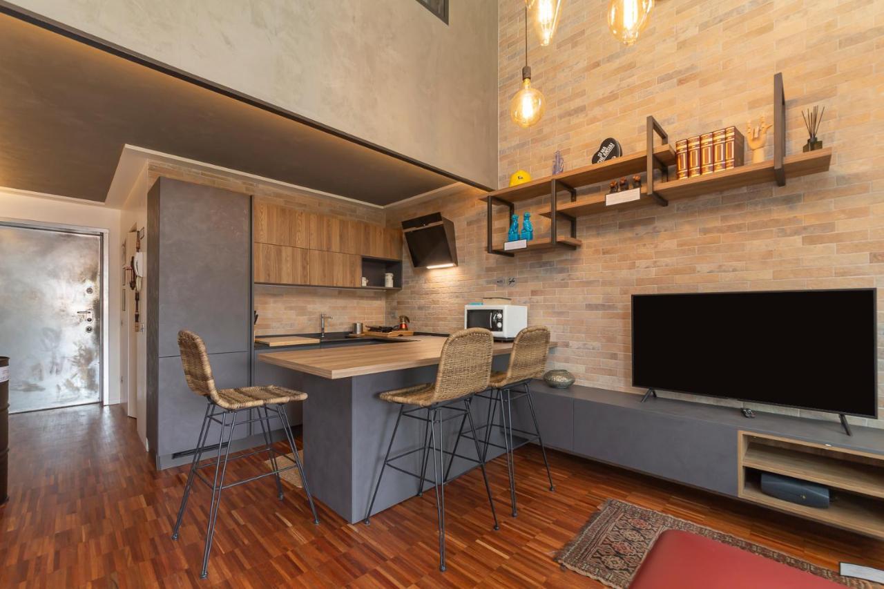 Ferienwohnung Luxury Loft Adriano 51 Mailand Exterior foto