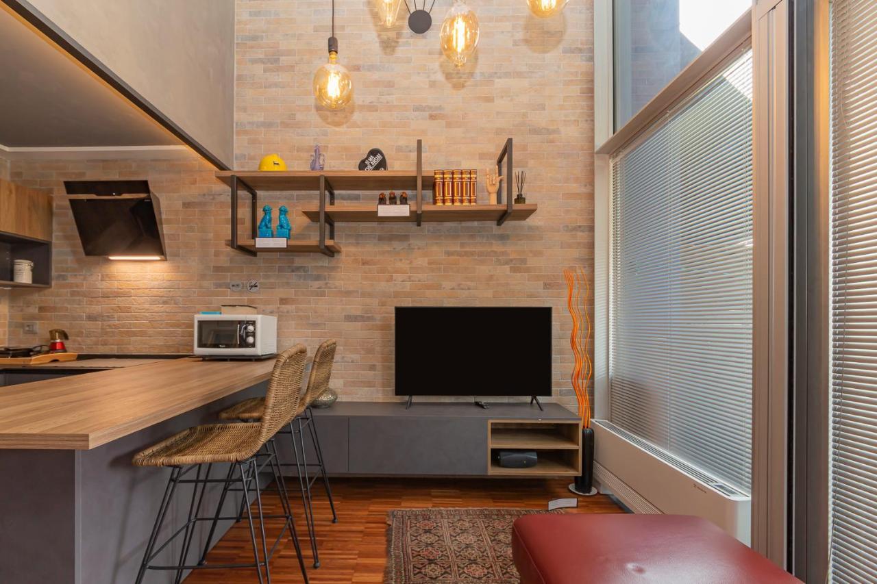 Ferienwohnung Luxury Loft Adriano 51 Mailand Exterior foto